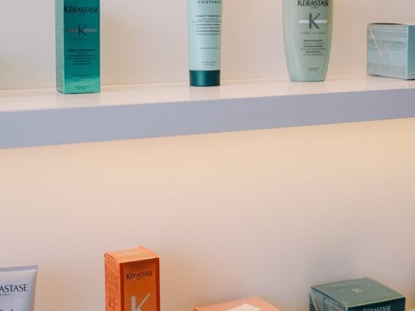 Kérastase treatments on display